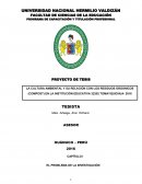 PROGRAMA DE CAPACITACIÓN Y TITULACIÓN PROFESIONAL