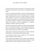 Acto juridico y hecho juridico