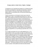 Ensayo sobre el video Duel y Vigilar y Castigar