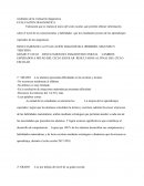 Resultados de la evaluación diagnostica