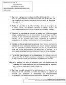 ADMINISTRACIÓN, necesidad de planificar el trabajo