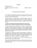 Taller cuadro de mando RRHH