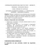 ACTIVIDAD COLABORATIVA SEMANA 3 y 4. PORTAFOLIO DE INVERSIÓN – SEGUIMIENTO BURSATIL