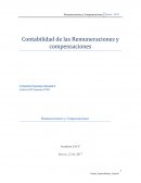 Contabilidad de las Remuneraciones y compensaciones