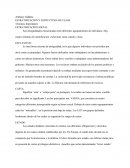 Estratificación y Estructura de clase. Términos Importantes