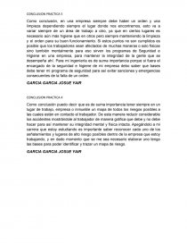 CONCLUSIONES PRACTICA. Página 1