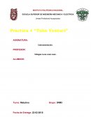 Practica tubo venturi