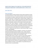 ENSAYO FINAL SOBRE LOS VALORES DE LA INCLUSIÓN DESDE UN ENFOQUE DE DERECHOS Y SU IMPLEMENTACION A NIVEL LOCAL