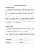 Las preguntas de la Filosofía