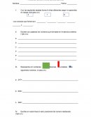 Guía evaluada de Educación matemática 3º básico