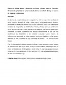 Efecto del Déficit Hídrico y Remoción de Flores y Frutos sobre la Floración, Rendimiento y Calidad del Limonero Sutil (Citrus aurantifolia Swing) en la zona de Jayanca - Lambayeque