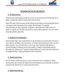 GLOSAS ACTO 20 DE MAYO