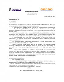 NOTA INFORMATIVA. SERVICIOS INTEGRALES. Página 1