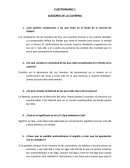CUESTIONARIO 1 ALEGORÍA DE LA CAVERNA