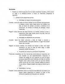 Análisis comparativo: Estrategias de Cavalier y Regent en la industria de la confección de trajes. Página 1
