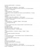 PLAN DE ALIMENTACIÓN “A” 1,200 Calorías