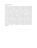 Reflexión Reseña Crítica