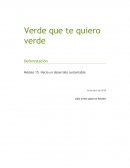 A que se debe el Verde te quiero verde