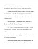 CARTER CLEANING CENTER 1 INTRODUCCION