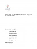 Rehabilitación e inclusión con enfoque en los derechos humanos. rese;a