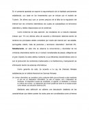 En el presente apartado se expone la argumentación de la hipótesis previamente establecida