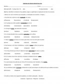 CONTROL DE LÉXICO CONTEXTUAL Nº1