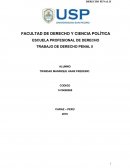 El desarrollo de el Derecho penal