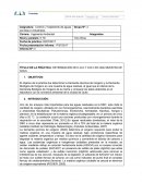 TÍTULO DE LA PRÁCTICA: DETERMIACIÓN DE D.Q.O Y D.B.O EN UNA MUESTRA DE AGUA