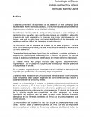 El análisis consiste en la separación de las partes de un todo (complejo)