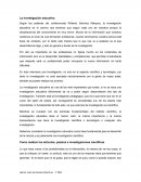 Reseña- critica de la investigacion educativa