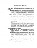 BLOG “SOLUCIÓN DE CONFLICTOS”