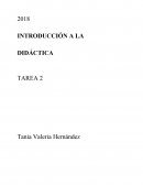 INTRODUCCIÓN A LA DIDÁCTICA TAREA