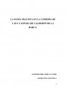 La dama tracista en las comedias de espada de Calderón de la Barca