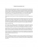 EJEMPLO DE El poder del voto