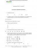 TALLER LOGICA Y PENSAMIENTO MATEMATICO