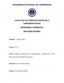 Análisis semejanzas y diferencia Macroeconomía y Microeconomía