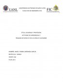 Evaluación Diagnostica, Etica Sociedad y Profesión