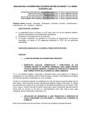 ANÁLISIS DEL ACUERDO MULTIPARTES ENTRE ECUADOR Y LA UNIÓN EUROPEA (UE)