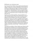 Mi historia con mi primer amor