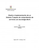 Diseño e Implementación de un Sistema Traspaso de comprobantes de servicios con tecnologia Movil