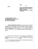 CONTROVERSIA SOBRE EL ORDEN CIVIL DE LAS PERSONAS Y DERECHO FAMILIAR