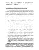 Evolución política del sexenio democrático