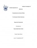 Por el sueño americano Fundamentos de la Ciencia Política