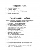 CLAUSURA “La Educación es la Llave Maestra que Abre todas las Puertas...”