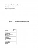 Trabajo de investigacion de Pelicula Metropolis