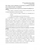 Libro Primero: Sobre las limitaciones del desarrollo de la población en las partes menos civilizadas del mundo y en la antigüedad