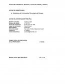 Monitoreo y control de maletas y celulares