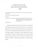 Como se da Un camino para comenzar a andar (Sobre Tela de Sevoya de Myriam Moscona)