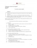 Iniciamos mostrando el siguiente esquema, inspirado en lo que los alumnos podrían haber elaborado en la sesión previa, de producción de esquemas.