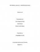 REFORMAS LEGALES Y JURISPRUDENCIALES
